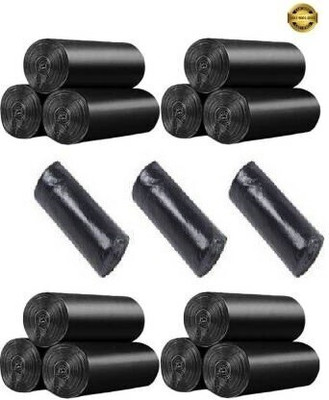 MJ Exim black garbage bag Small 15 L Garbage Bag  Pack Of 450(450Bag )