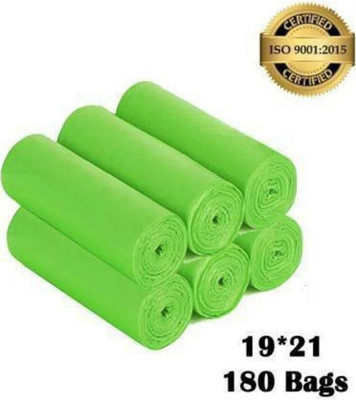 PERSONALITY PLUS BIODEGRADABLE GARBEGS begs 180 pcs Medium 13 L Garbage Bag  Pack Of 180(180Bag )