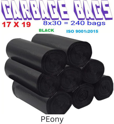 PEONY B_17x19 Small 8 L Garbage Bag  Pack Of 240(240Bag )