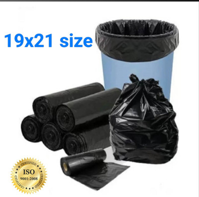 Eco Tuff Biodegradable Garbage bag 19x21 inch size medium pack of 2 Medium 12 L Garbage Bag  Pack Of 60(60Bag )