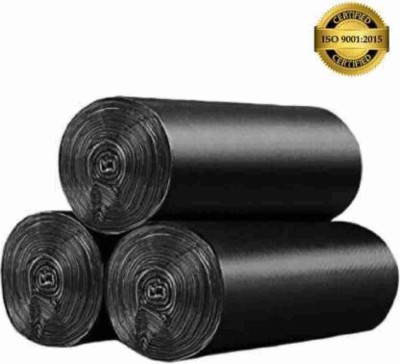 Glory Eco Friendly Trash Bags For Home/Kitchen/Office 17 X 19- Black | 30 bags/roll Small 30 L Garbage Bag  Pack Of 3(3Bag )