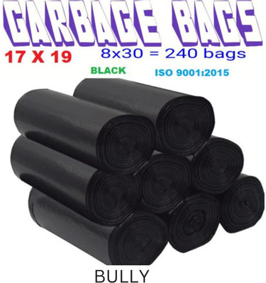 Bully B_17x19 Small 8 L Garbage Bag  Pack Of 240(240Bag )