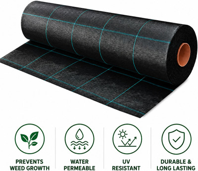 Planet Agro Industries PA-WM-01 Garden Mulch(Black 11 kg)
