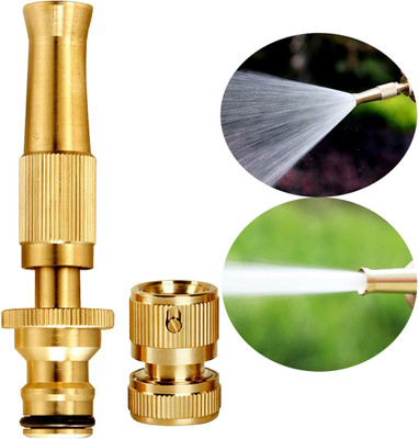 JENUK Brass Nozzle Water Spray Gun 1/2'' Twist Water, High Pressure Washer Spray Gun 1 L Hand Held Sprayer(Pack of 1)
