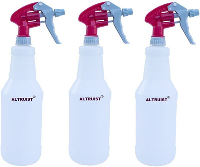 Altruist Car Detailing Unbreakable Empty Spray Bottles Double-Shot Trigger(Pink)pack of 3 1 L Hand Held Sprayer