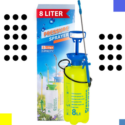 Zappfresh High Pressure Garden Sprayer Agricultural Sprayer Pump Kheti Spray Machine| 726 8 L Hand Held Sprayer(Pack of 1)