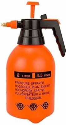 Vallabh 2L Pressure Garden Spray Bottle Handheld Sprayer Home Water Pump Sprayer red 2 L Hand Held Sprayer(Pack of 1)