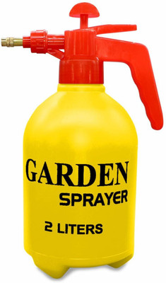 Oriley Multifunctional Spray Garden Pressure Pump Water Bottle with Nozzle 2 L Hand Held Sprayer(Pack of 1)