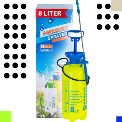 Zappfresh High Pressure Garden Sprayer Agricultural Sprayer Pump Kheti Spray Machine| 1192 8 L Hand Held Sprayer(Pack of 1)