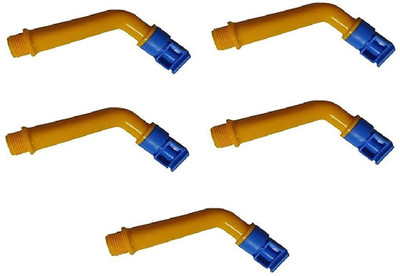 MOREL SOLAR PANEL CLEANING SPRINKLER SHOWER PVC SET OF 5 PCS 1/2 INCH (15 MM) SIZE. 2 L Hose-end Sprayer(Pack of 1)