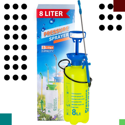 Zappfresh High Pressure Garden Sprayer Agricultural Sprayer Pump Kheti Spray Machine| 814 8 L Hand Held Sprayer(Pack of 1)