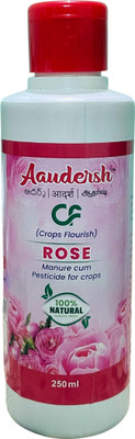 AAUDERSH Rose Essential Oil Manure for Home Garden - Natural Fertilizer & Pest Repellent 0.25 L Hand Held Sprayer(Pack of 1)