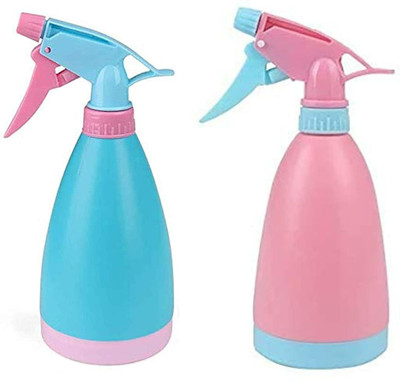 PRANIJ Pack of 2 Unbreakable Garden Water Spray Bottles |500 ML - Multi Color 0.5 L Hand Held Sprayer(Pack of 2)