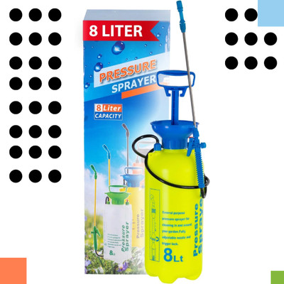 Zappfresh High Pressure Garden Sprayer Agricultural Sprayer Pump Kheti Spray Machine| 1109 8 L Hand Held Sprayer(Pack of 1)