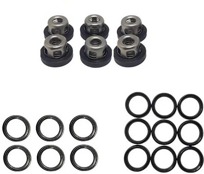 Dgk HTP30L Pump Repair Kit of 6 Valve Washer 6 Non Return Valve 9 Piston Glen Washer 30 L Hose-end Sprayer(Pack of 1)