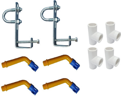 MOREL 2 PC OF CLEANING HANGER CLAMP, 4 PC OF SPRINKLER AND 4PC OF TEE FOR SOLAR PANEL. 1 L Hose-end Sprayer(Pack of 1)