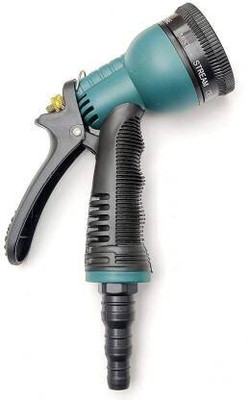 agri max gardens Hose Water Spray Nozzle/gun, 7 Pattern Adjustable Multipurpose Watering Nozzle 0 L Hose-end Sprayer(Pack of 1)