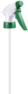 Mclear Trigger Sprayer Bottle Replacement Nozzle, Adjustable Plastic Spray Bottle Head 1 L Hand Held Sprayer