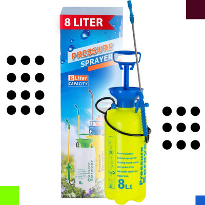 Zappfresh High Pressure Garden Sprayer Agricultural Sprayer Pump Kheti Spray Machine| 1522 8 L Hand Held Sprayer(Pack of 1)