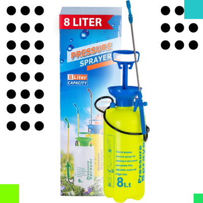 Zappfresh High Pressure Garden Sprayer Agricultural Sprayer Pump Kheti Spray Machine| 1236 8 L Hand Held Sprayer(Pack of 1)