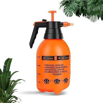 HUCREATION Spray Pump for Gardening Spray Bottle for Plants 2 L Hand Held Sprayer 2 L Hand Held Sprayer(Pack of 1)