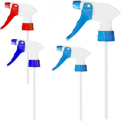 emntry Trigger Spray | Spray Gun | Sprayer | Bottle Nozzle Head Water Spray Nozzle 1 L Hand Held Sprayer(Pack of 4)