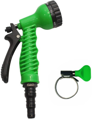 LIVE GREEN 7 Function Spray Gun Set Universal Fitting with Butterfly Clamp with Lock 0 L Hose-end Sprayer(Pack of 1)