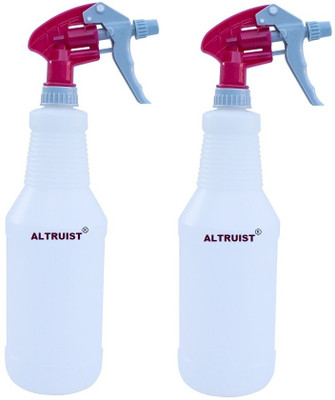 Altruist Car Detailing Unbreakable Empty Spray Bottles Double-Shot Trigger(Pink)pack of 2 1 L Hand Held Sprayer