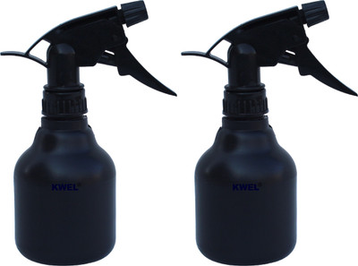 KWEL 250ml Spray Bottle for Multi purpose Sprayer(Black Pack of 2) 0.25 L Hand Held Sprayer