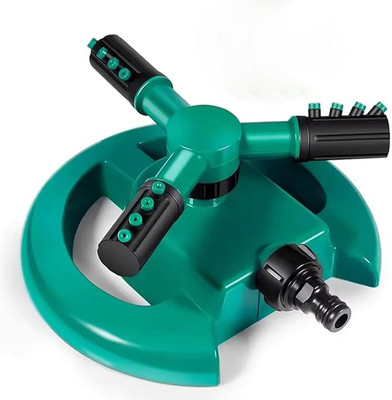 ROOTS & LEAF 360° Automatic Rotating Garden Sprinkler with 45° Adjustable Arm 1 L Hose-end Sprayer(Pack of 1)
