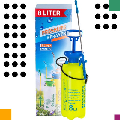 Zappfresh High Pressure Garden Sprayer Agricultural Sprayer Pump Kheti Spray Machine| 894 8 L Hand Held Sprayer(Pack of 1)