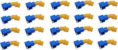 MOREL SOLAR PANEL CLEANING SPRINKLER SHOWER PVC SET OF 20 PCS 1/2 INCH (15 MM) SIZE. 2 L Hose-end Sprayer(Pack of 20)