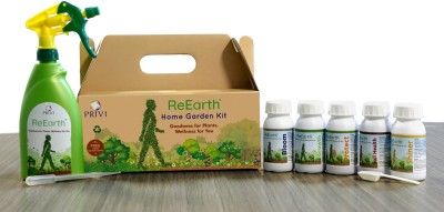 ReEarth Home Garden Kit Fertilizer, Potting Mixture(0.62 kg, Liquid)