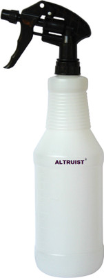 Altruist Plastic Empty Spray Bottle, Mist & Jet Spray 1Ltr Multipurpose-Pack of 1(Black) 1 L Hand Held Sprayer(Pack of 1)