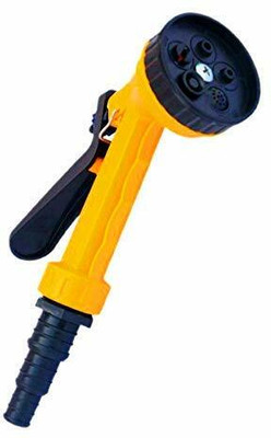 Sage 5 Pattern Garden Spray Gun Hose Nozzle Heavy Duty (5 Pattern Spray Gun YELLOW) 50 L Hand Held Sprayer(Pack of 1)