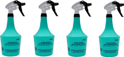 KWEL Multipurpose Spray Bottle (Blue) 1L Trigger Spray Bottle for Liquid Sprayer Unbreakable Plastic Multipurpose Sanitizer Spray Bottle (Blue) (Pack of 4) 1 L Hand Held Sprayer(Pack of 4)