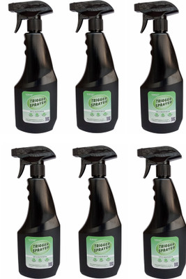 Altruist 500ml Black Spray Biottle 6 0.5 L Hand Held Sprayer(Pack of 6)