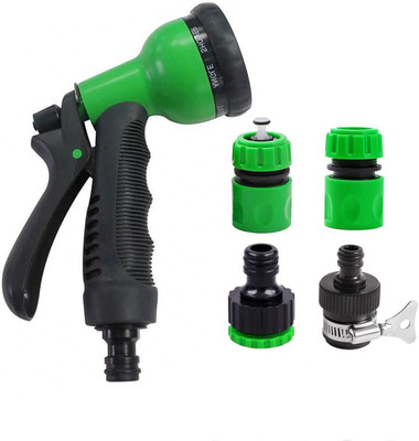 Deoxys Garden Spray Gun, 8 Adjustable Mode Nozzles, High Pressure Spray Gun 0 L Hose-end Sprayer(Pack of 1)