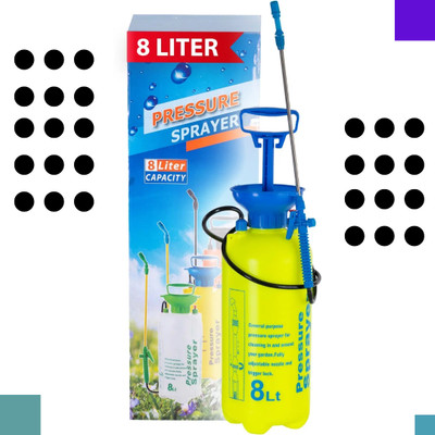 Zappfresh High Pressure Garden Sprayer Agricultural Sprayer Pump Kheti Spray Machine| 533 8 L Hand Held Sprayer(Pack of 1)