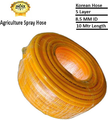 DSS Korean Technology 5 Layer Braided 8.5 MM 10 Meter Lenght Hose 0 L Hose-end Sprayer(Pack of 1)