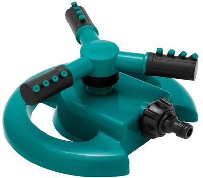OLMEO 360Degree Garden Sprinkler Automatic Lawn Water Sprinkler Lawn Irrigation System 100 L Hose-end Sprayer(Pack of 1)
