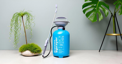 VISHNU PORTABLE PRESSURE WITH 5 LITRE TANK USED FOR PLANT & PESTICIDE SPRAY ETC 5 L Hand Held Sprayer(Pack of 1)