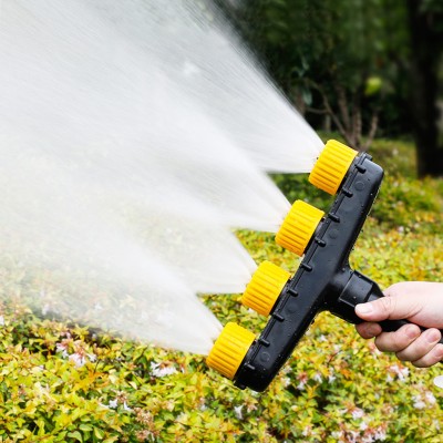 HASTHIP Garden Water Pipe Sprayer 4 Nozzle Irrigation Sprinkler Larger Irrigation 1 L Hand Held Sprayer(Pack of 1)