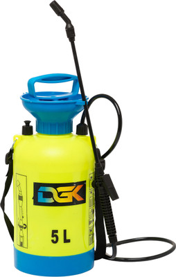 Dgk Multipurpose Hand Compression 5 Litre Sprayer Suitable for Sanitization & Germs Protection Pressure Pump Hand Opreated Sprayer. (yellow) 5 L Hand Held Sprayer(Pack of 1)