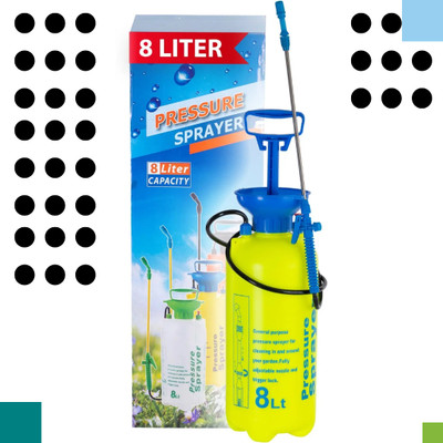 Zappfresh High Pressure Garden Sprayer Agricultural Sprayer Pump Kheti Spray Machine| 1100 8 L Hand Held Sprayer