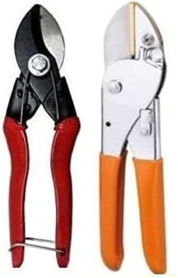 AGT Heavy Duty Gardening Tool, Pick Axe Double & Garden Rake Garden Tool Kit(2 Tools)