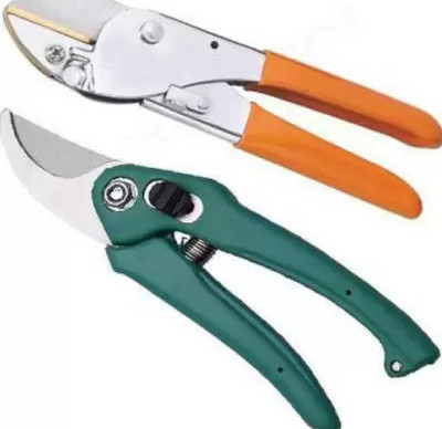 AGT Pruner, Roll Cut Pruning Secateurs Garden Tool Kit(2 Tools)