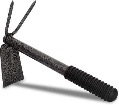 Toolsbae Garden Hoe 2 Prong for Gardening Hand Tool Garden Tool Kit(1 Tools)