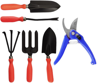 Inditrust new 6pc Heavy Multi type Garden hand Kit Garden Tool Kit(6 Tools)