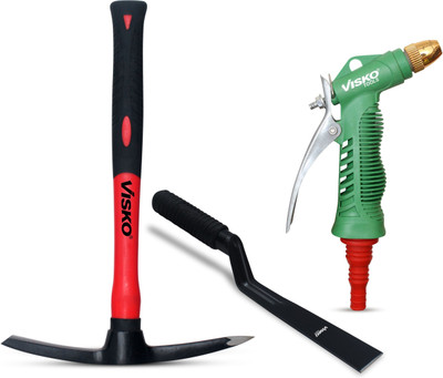 VISKO Garden Tools Set With 3 Pieces Garden Tool Kit(3 Tools)